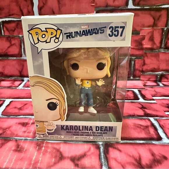 Funko Pop !!RUNAWAYS KAROLINA DEAN 357 - Picture 1 of 6